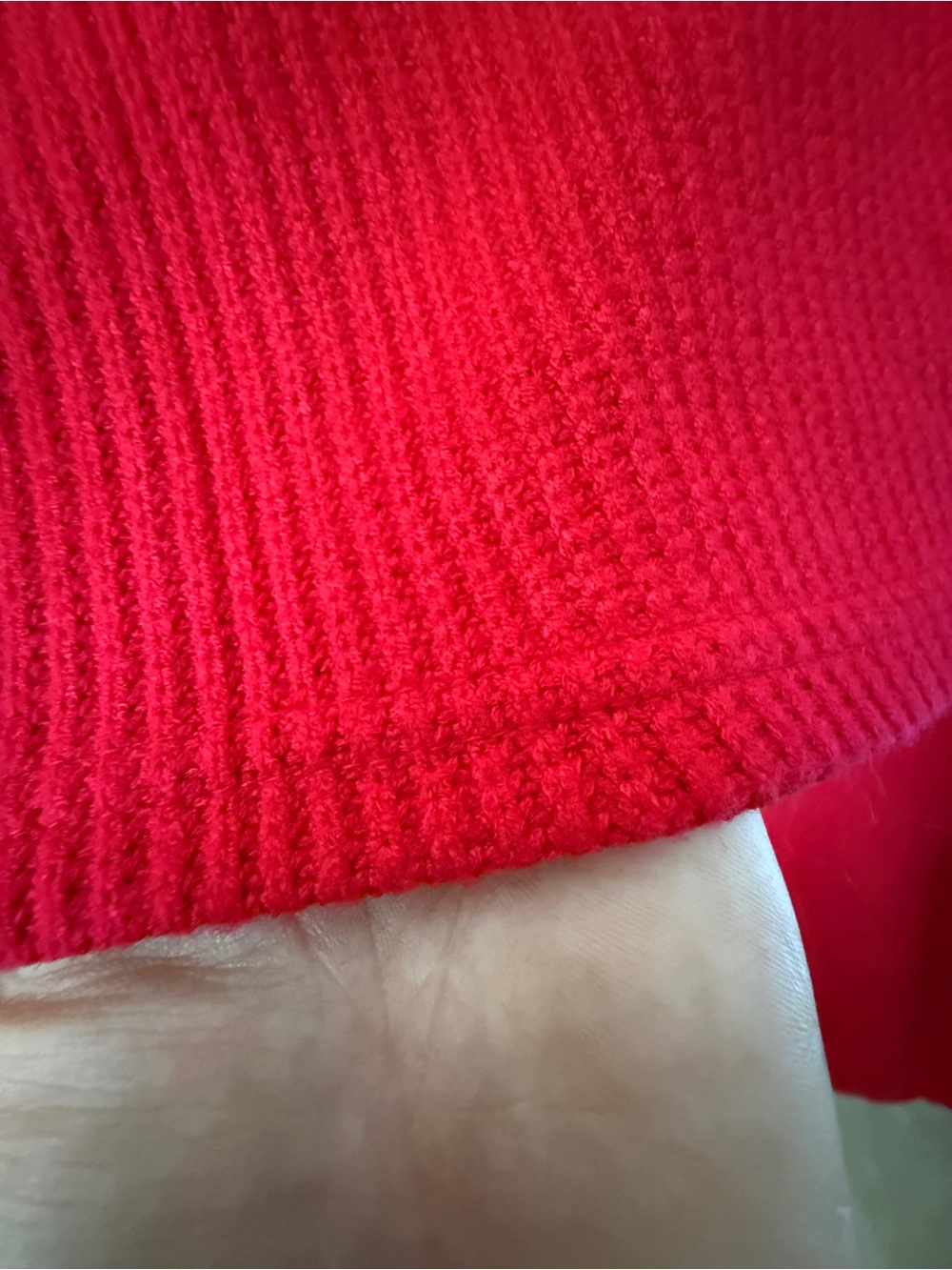 Zenana Outfitters Red Ribbed Knit Wide-Leg Pants Set - Picture 5 of 9